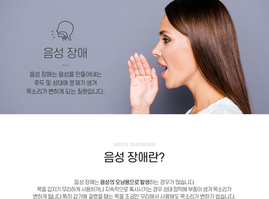 음성 장애란